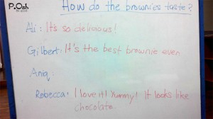 How do the brownies taste?