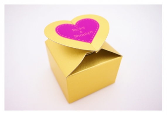 Golden Heart Box