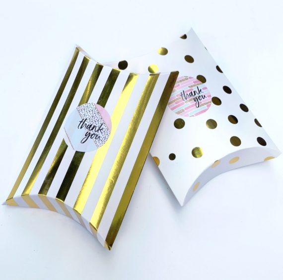 Glitter & Gold Brownies