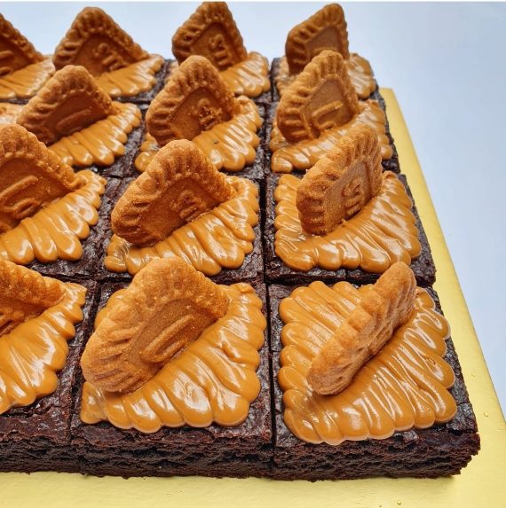 Biscoff Cookie Butter Brownies