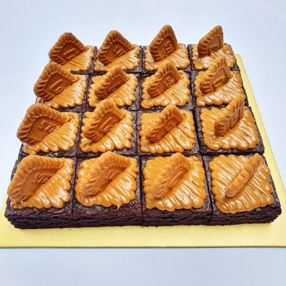 Biscoff Cookie Butter Brownies