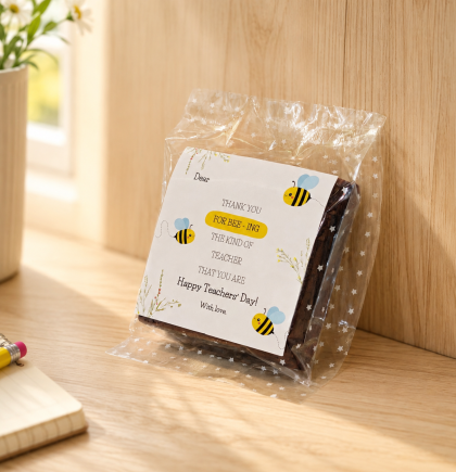 Teachers' Day Brownies (Pack-of-10)