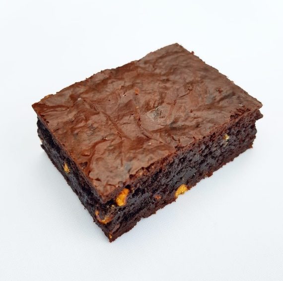 Butterscotch White Choc Brownie