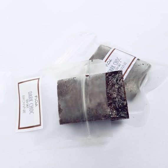 Dark Choc Sea Salt Brownie