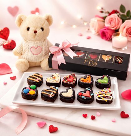 P.Osh 10 Mini Hearts Bear Bundle brownie Singapore